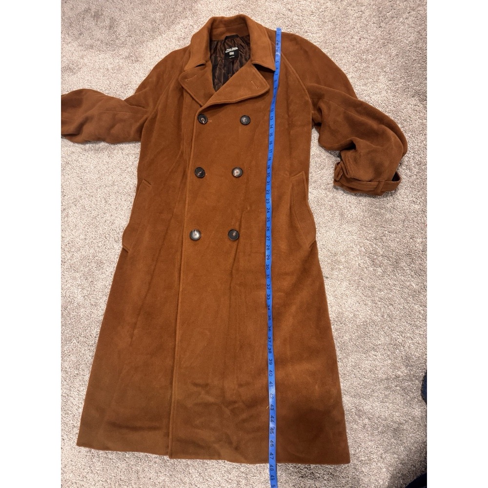 Jean Paul Gaultier Homme Mens Vintage Alpaca Wool Double Breasted Trench Coat 38 - Picture 13 of 16